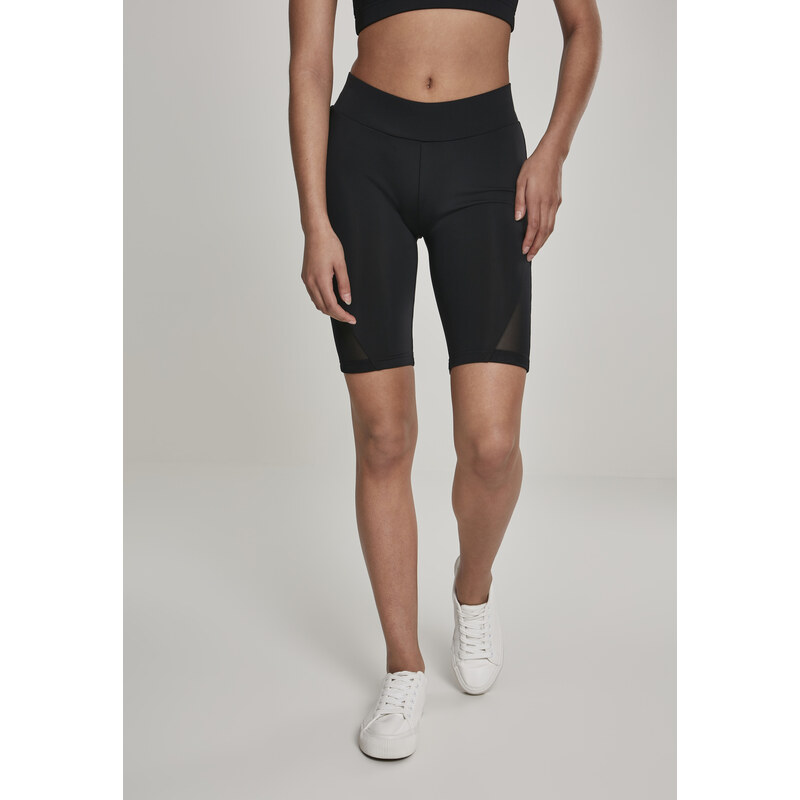 Urban Classics Dámské Tech Mesh Cycle Shorts černé