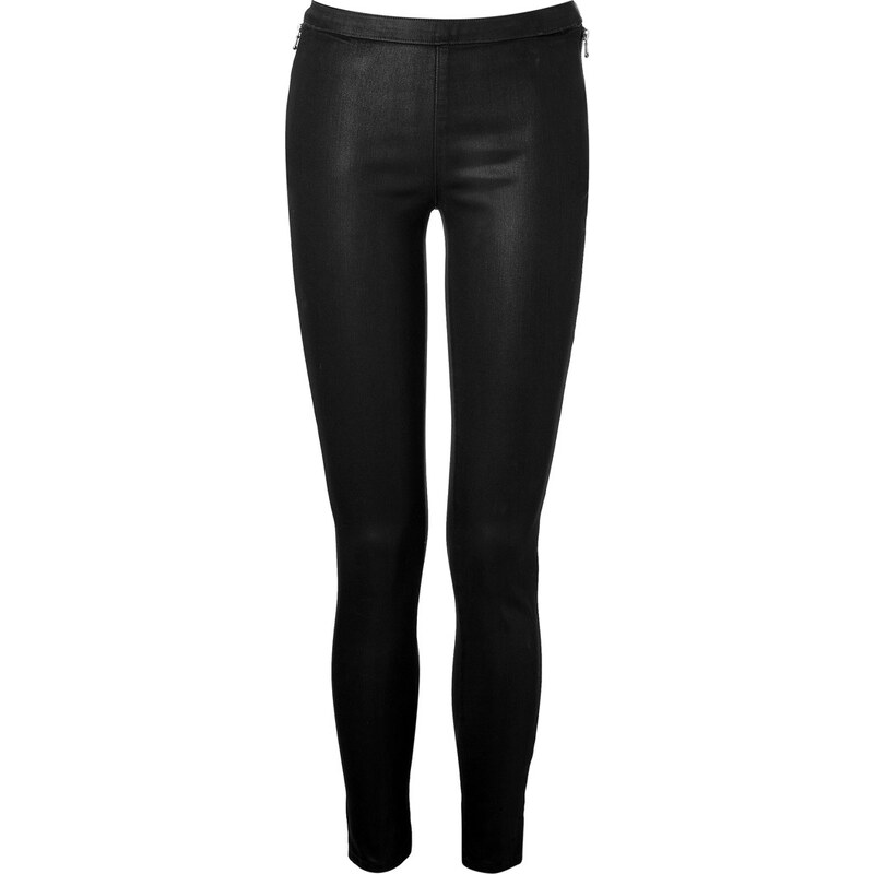 J Brand Jeans Mid-Rise Coated Pants in Kira