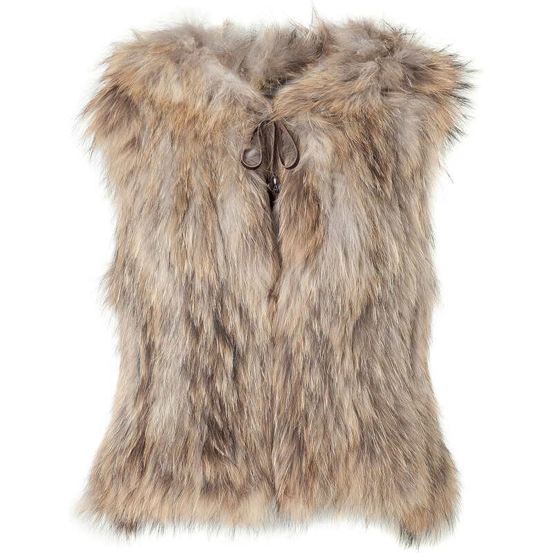 Zadig & Voltaire Raccoon Fur Vest