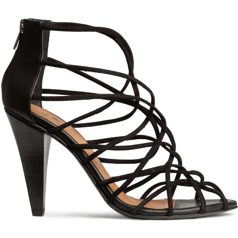 H&M Leather and suede sandals
