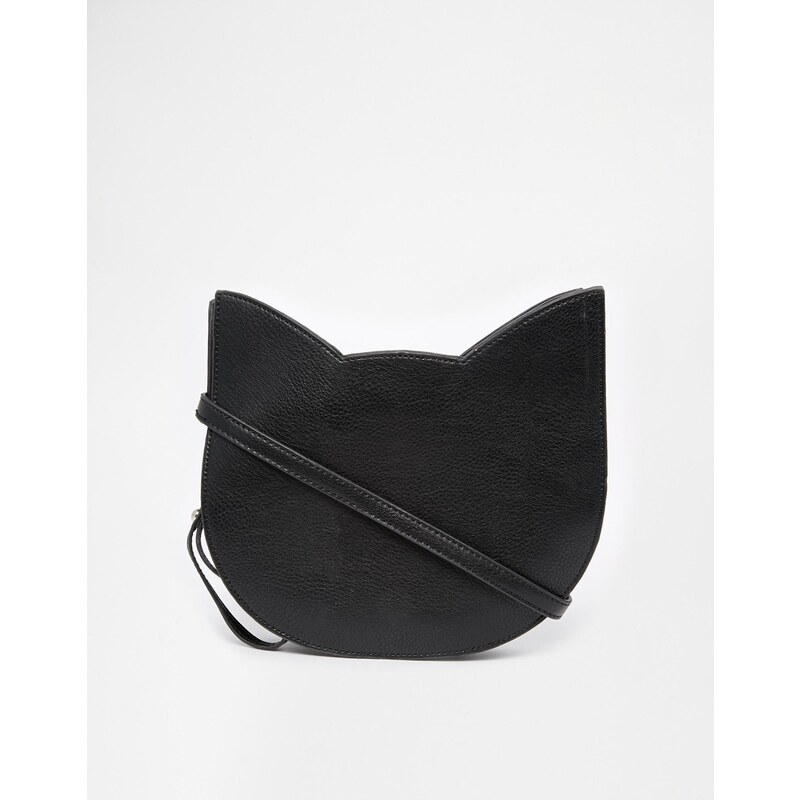 THE WHITEPEPPER Exclusive to ASOS Cat Bag - Black