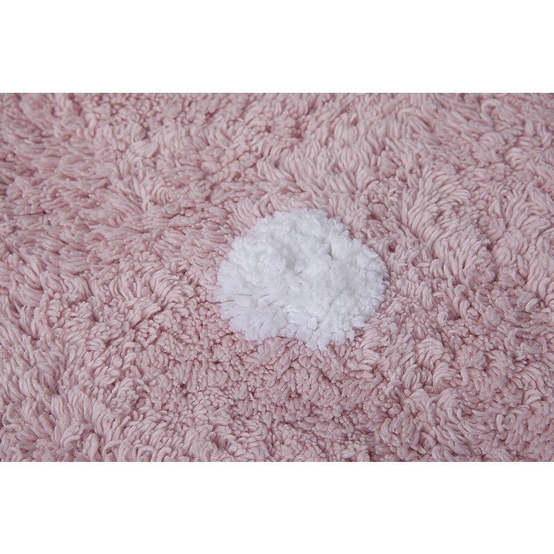 Lorena Canals koberce Pro zvířata: Pratelný koberec Biscuit Pink - 120x160 cm
