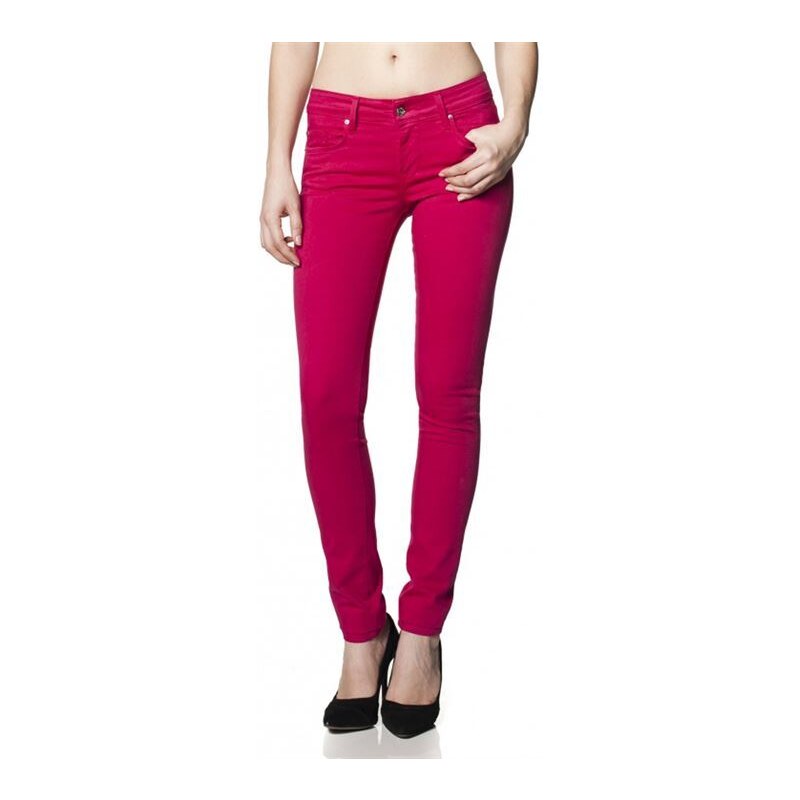Salsa Jeans Colette Comfort Skinny Womens Jeans Raspberry 26W 32L