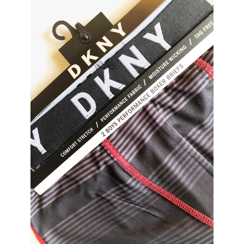 DKNY DKNY Performance Color stylové chlapecké boxerky 2 ks - M / Vícebarevná / DKNY / Chlapecké