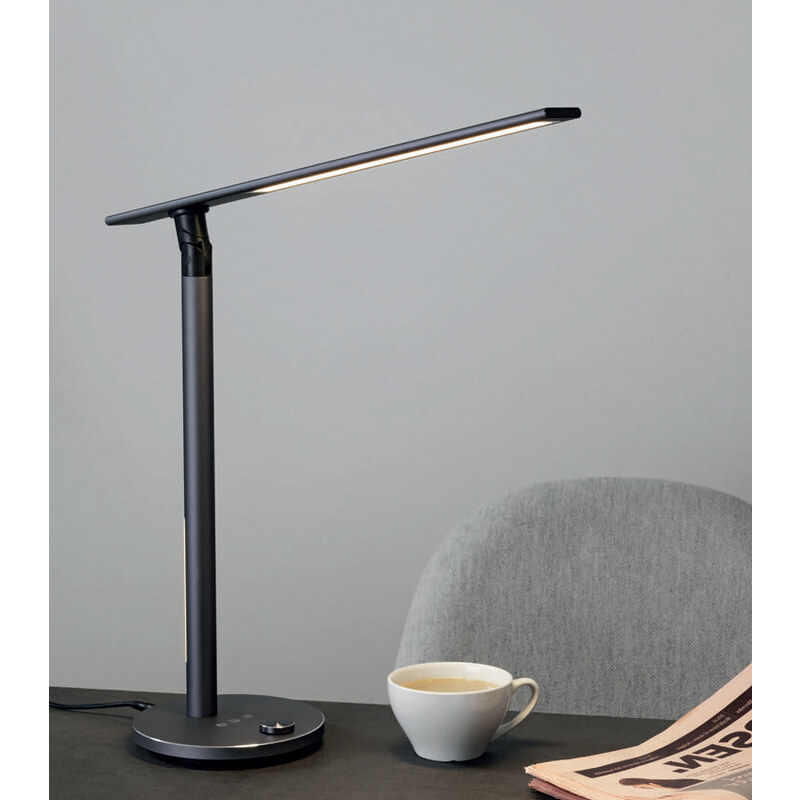 Halo Design Stolní lampa Office Ideal Light šedá