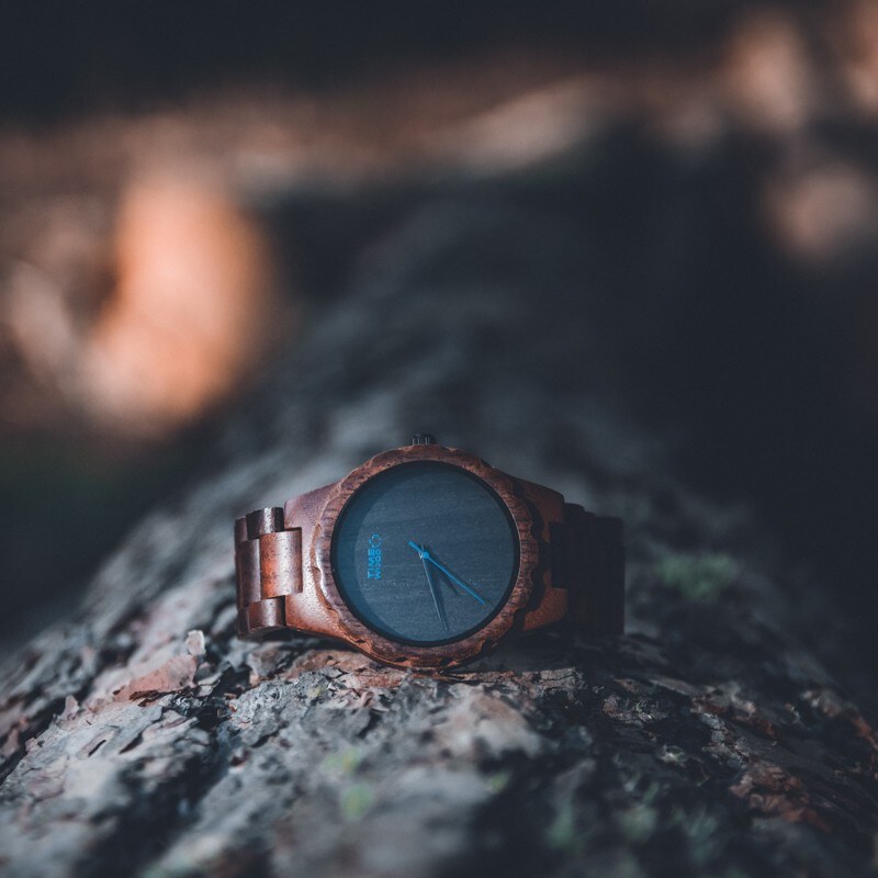 Dřevěné hodinky TimeWood NUSSY