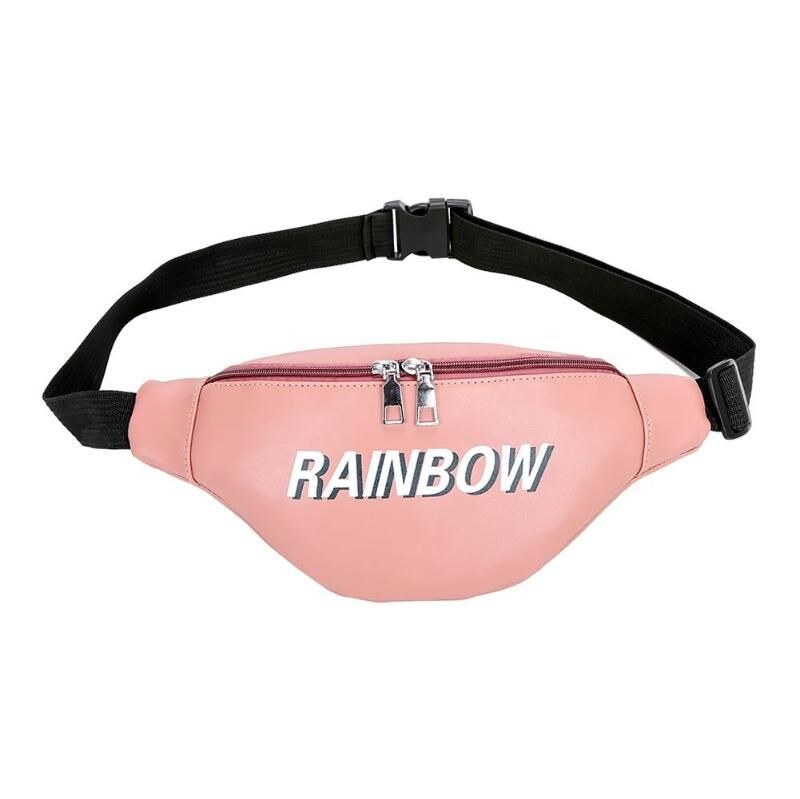 Lifestyle RAINBOW koženková ledvinka Růžová 115023825