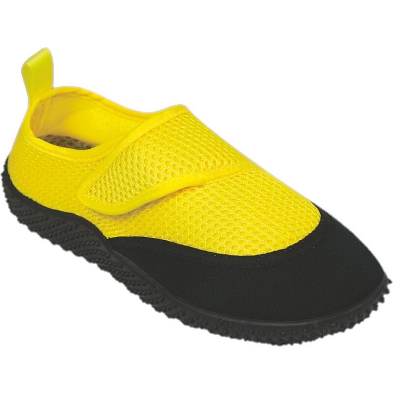 Dětské boty do vody Surf7 Velcro Aqua Shoes žluté