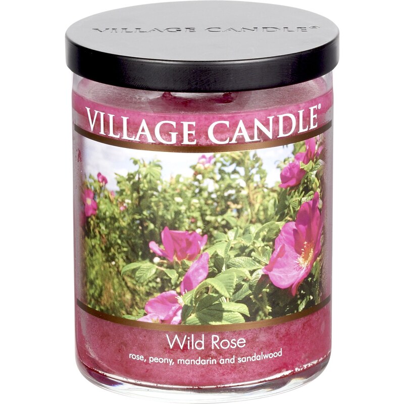 Village Candle Svíčka ve skle Wild Rose