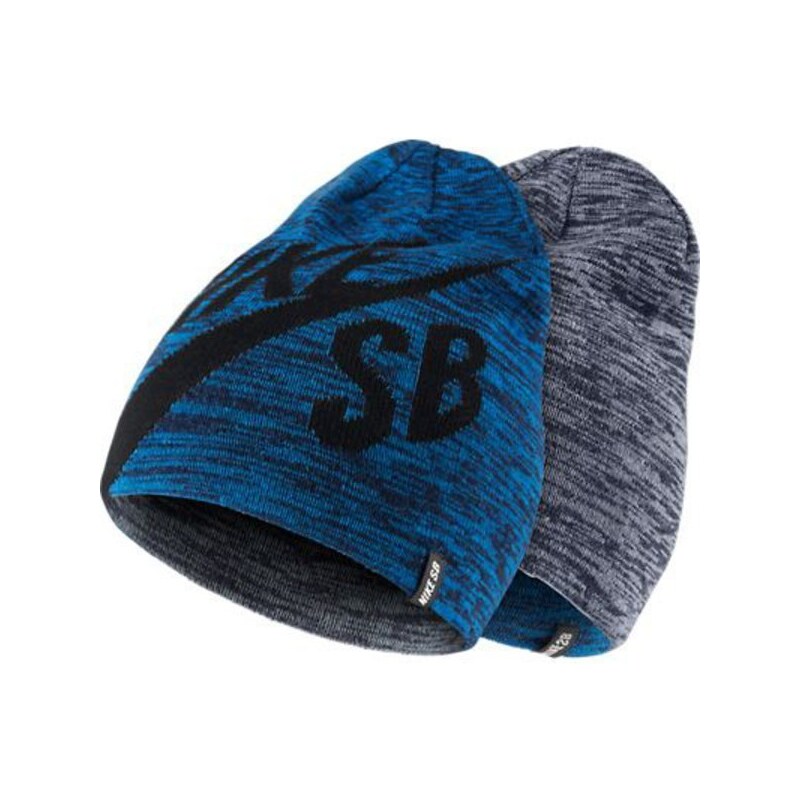 Čepice Nike SB wrap beanie photo blue/obsidian/black ONE SIZE