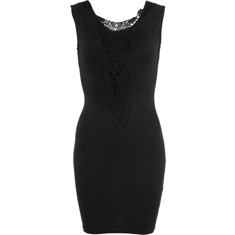 Černé šaty AX Paris s rafinovaným výstřihem