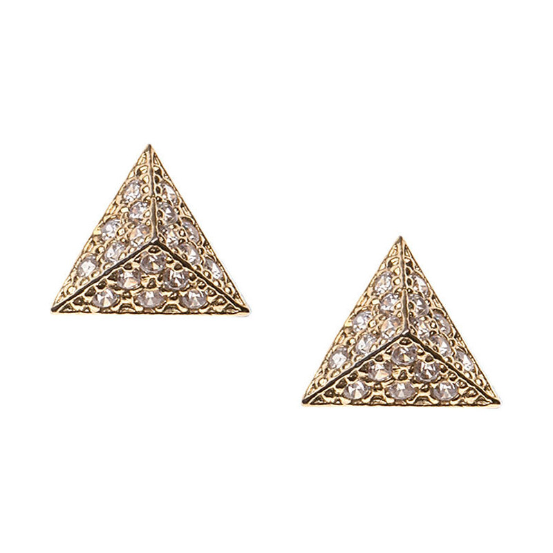 Topshop **Pyramid Stud Earrings by Orelia
