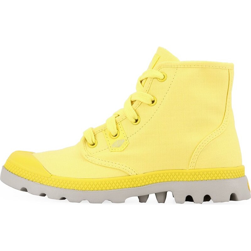 Dámské žluté kotníčkové boty Palladium Pampa Hi Lite