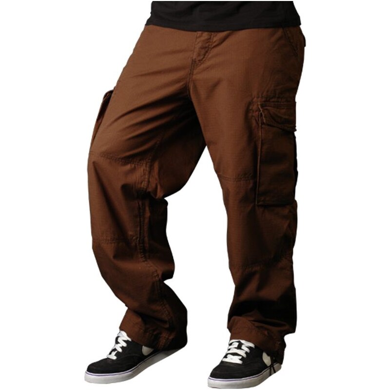 kalhoty REELL - Cargo Pant Ripstop Brown (RIPSTOP BR)