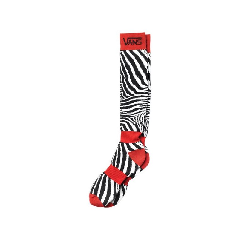 ponožky VANS - Classic Snow - Heavy Red/Zebra (93Q)