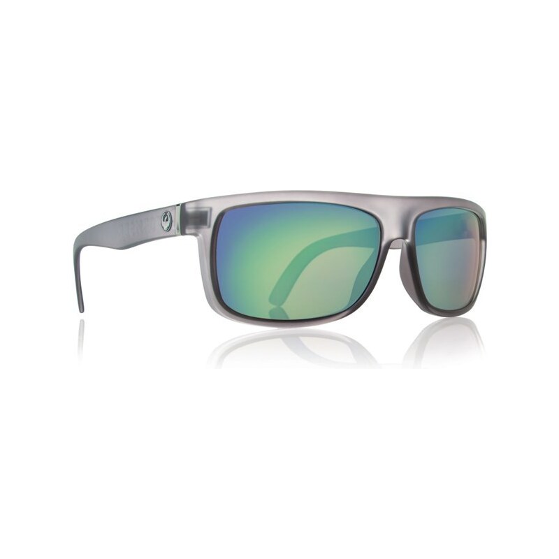 sluneční brýle DRAGON - Wormser / Matte Grey / Green Ionizedized (200)
