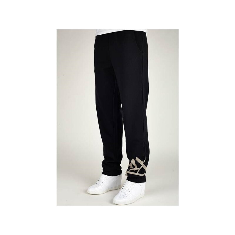 kalhoty K1X - At Large Tag Sweatpants Black/White (0010)