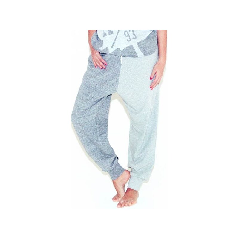 kalhoty K1X - Large Travel Sweatpants Light Grey Heather/Dar (8844)