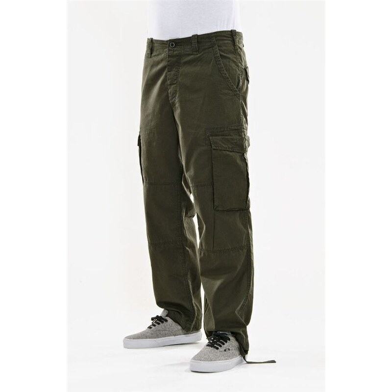 kalhoty REELL - Cargo Pant Ripstop Forest Green (RIPSTOP FOREST GREEN)