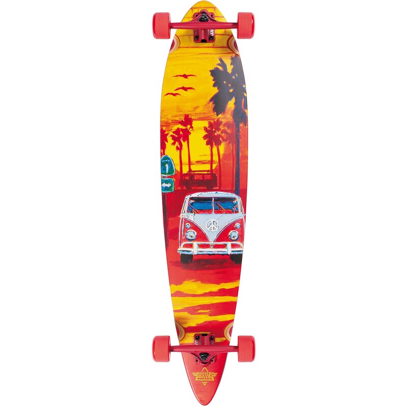 longboard DUSTERS - Highway One Red (RED)