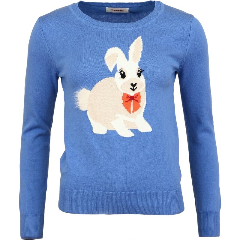 Modrý svetr s králíčkem Louche Hazy
