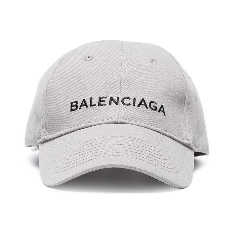 Balenciaga Grey cap with black logo - GLAMI.cz