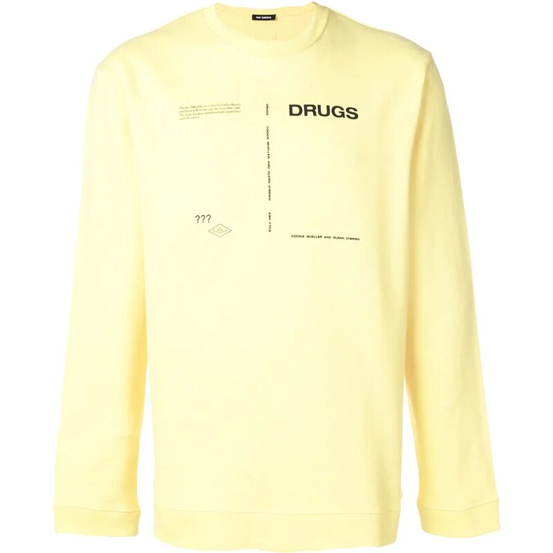 Raf simons drug hoodie hot sale
