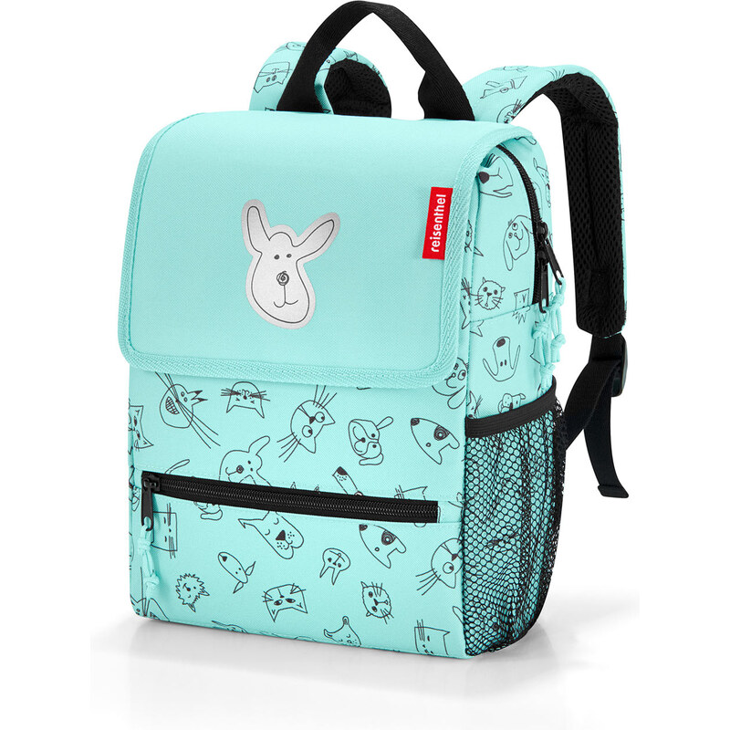 Reisenthel Backpack Kids Cats and dogs mint