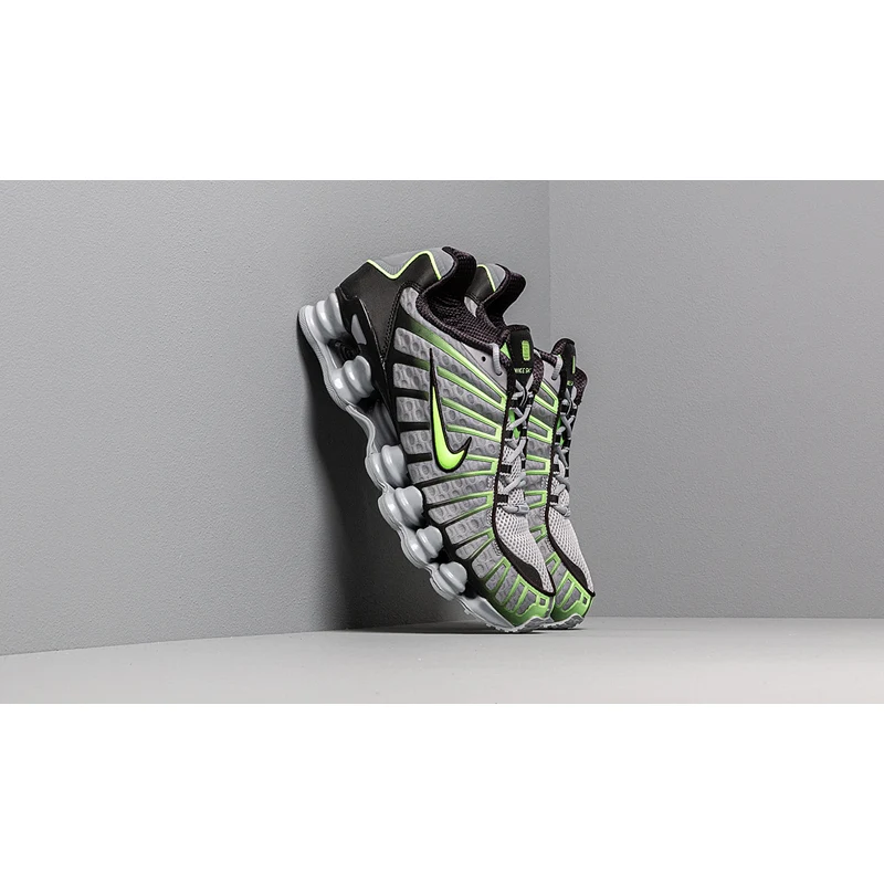 Pánské boty Nike Shox TL Wolf Grey/ Lime Blast-Black - GLAMI.cz