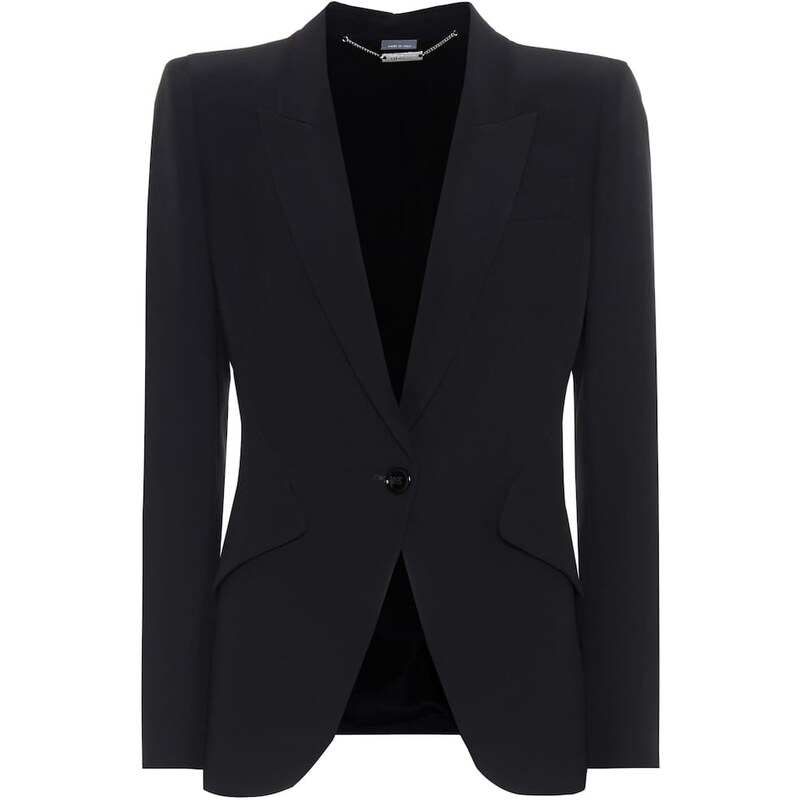 McQueen CrÃªpe blazer