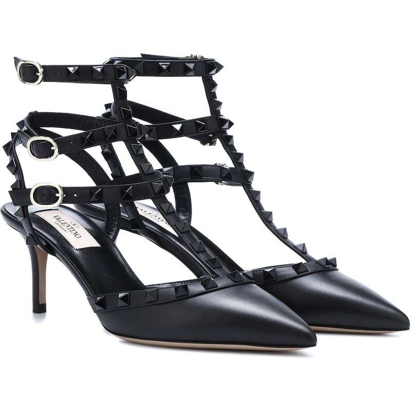 Valentino Garavani Rockstud leather pumps