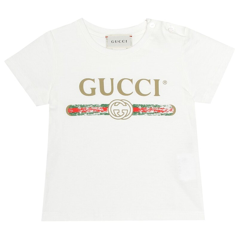 Gucci Kids Baby Printed cotton T-shirt