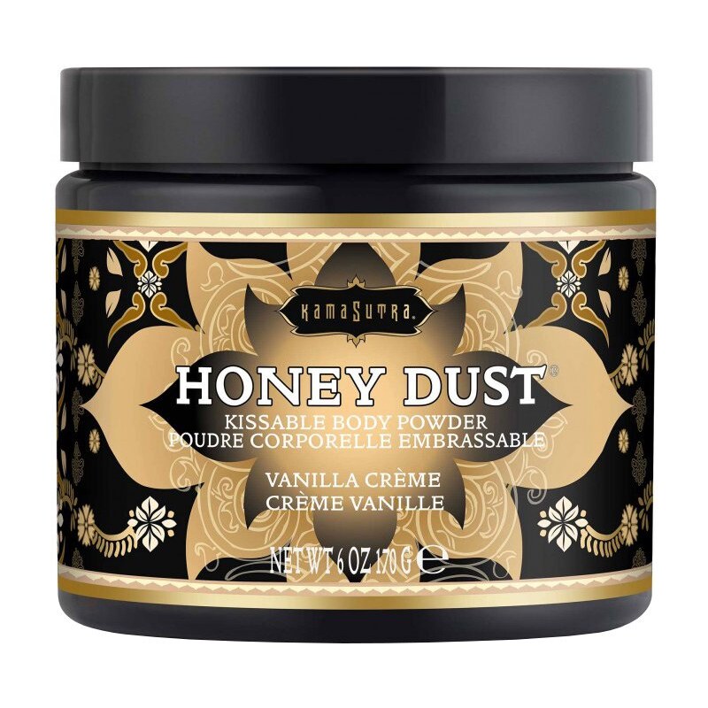 Kama Sutra Slíbatelný tělový pudr KamaSutra Honey Dust Vanilla Creme, 170 g