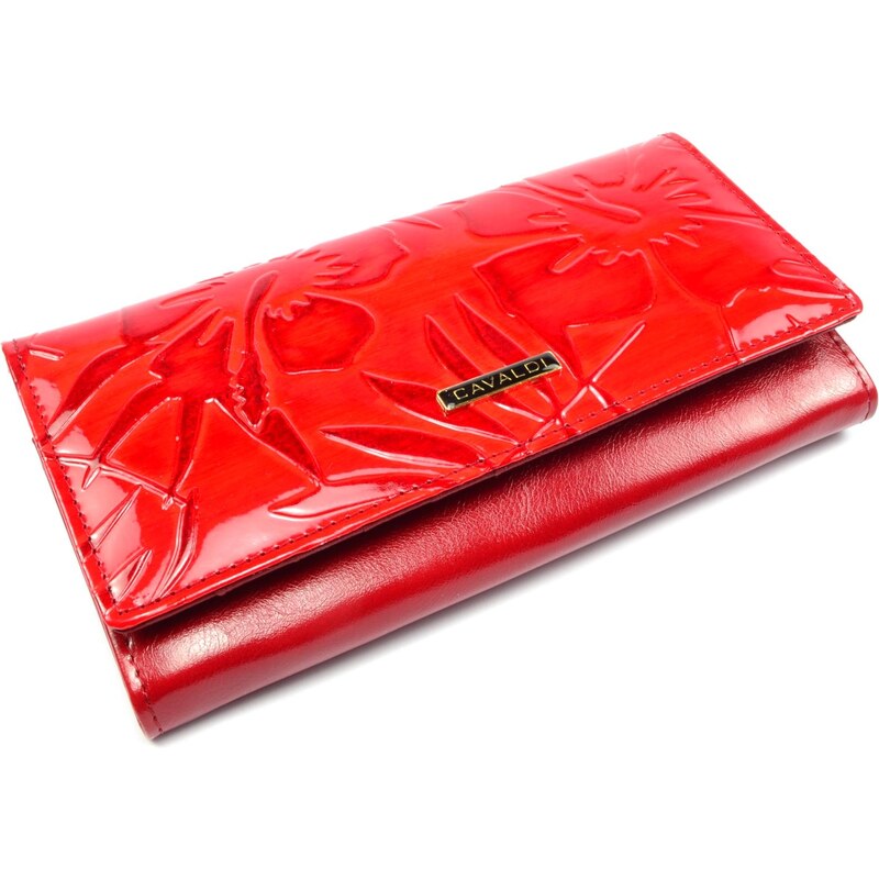 Cavaldi Červená peněženka dámská