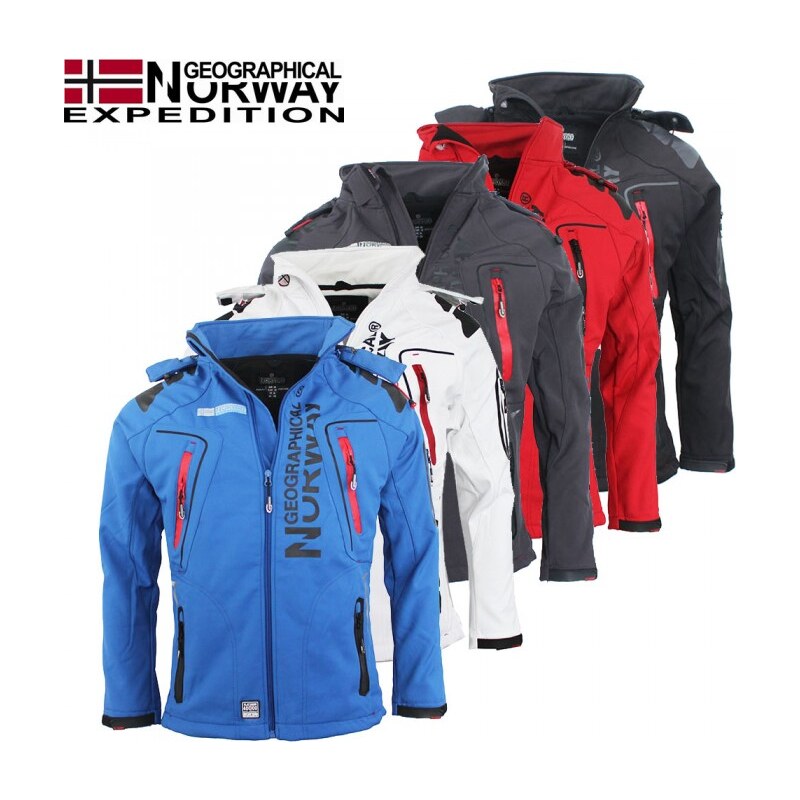 GEOGRAPHICAL NORWAY bunda pánská softshell TECHNO