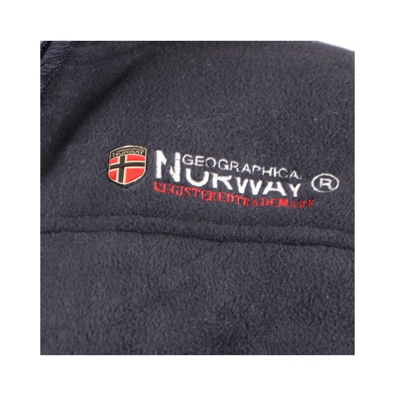 GEOGRAPHICAL NORWAY mikina pánská fleece UBOLT s kožíškem