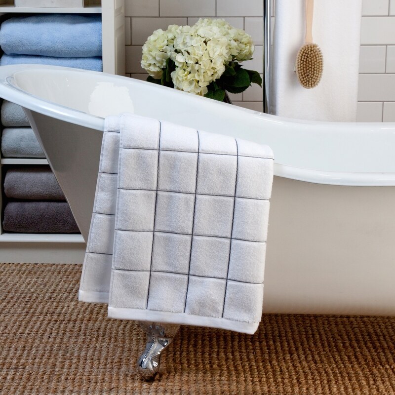Gant Window Check Bath Towel