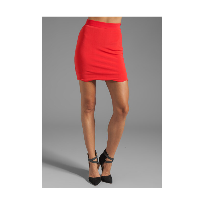 MINKPINK Roxanna Mini Skirt in Red