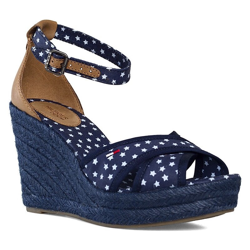 Hilfiger Denim - Espadrilky Lively - tmavomodrá, 37 - 200 Kč na první nákup za odběr newsletteru