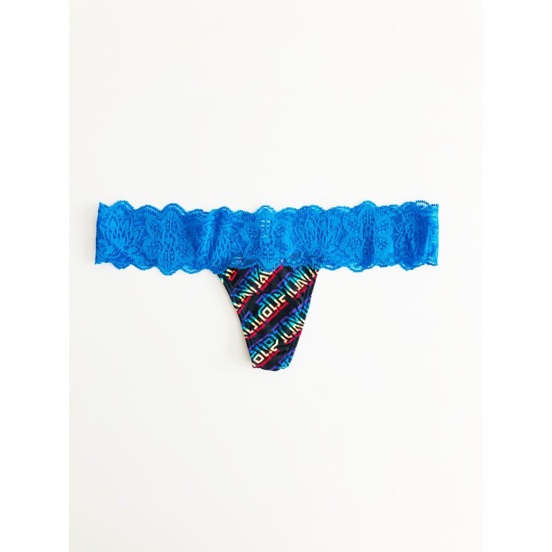 Dark Blue Victoria Tanga main image 1