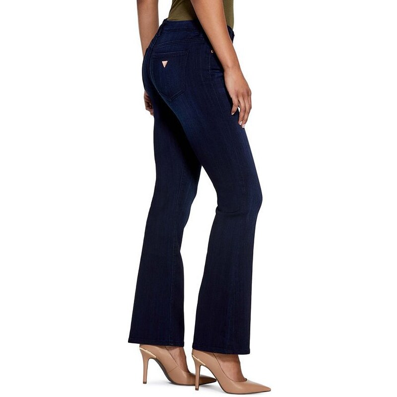 GUESS dámské bootcut džíny Lyllah Bootcut tmavě modré 32