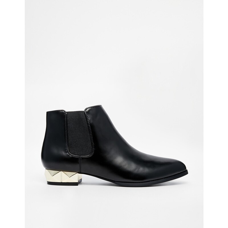 ASOS ALL DRESSED UP Chelsea Ankle Boots - Black