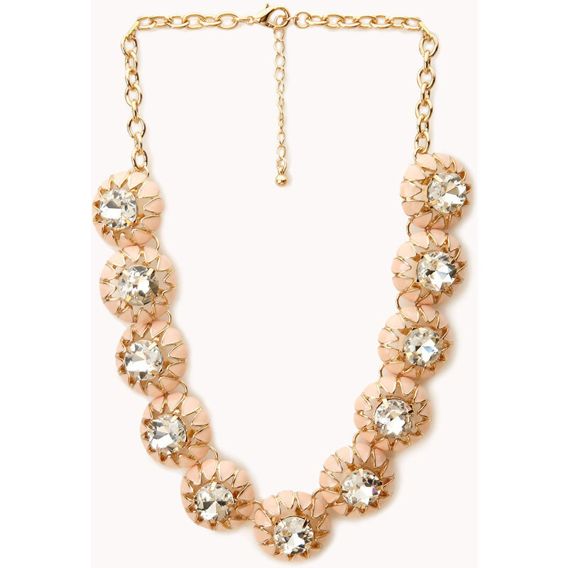 FOREVER21 Fancy Rhinestoned Necklace