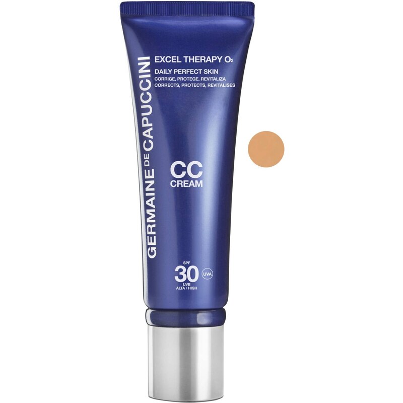 Germaine de Capuccini Excel Therapy O2 CC Cream Daily Perfect Skin – pěstící krém s lehce krycí schopností 50 ml Béžová