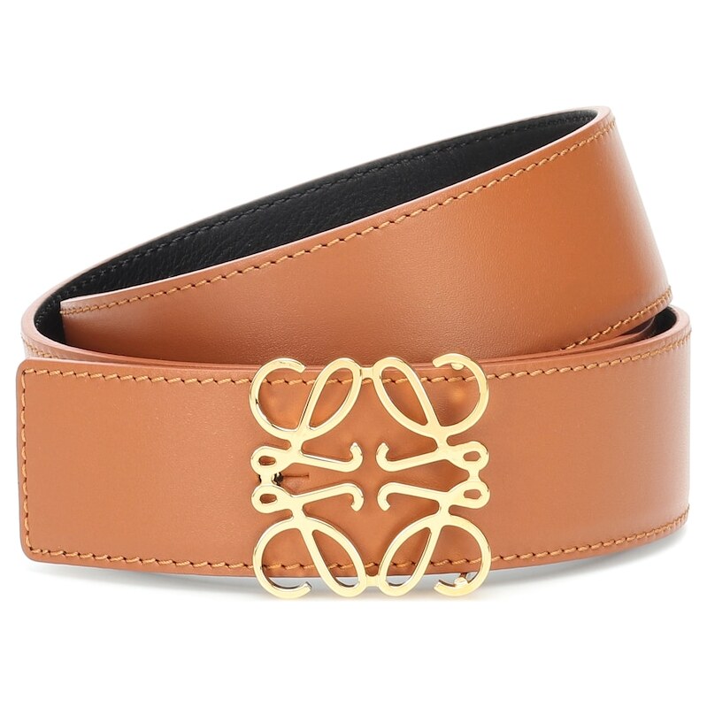Loewe Anagram leather belt