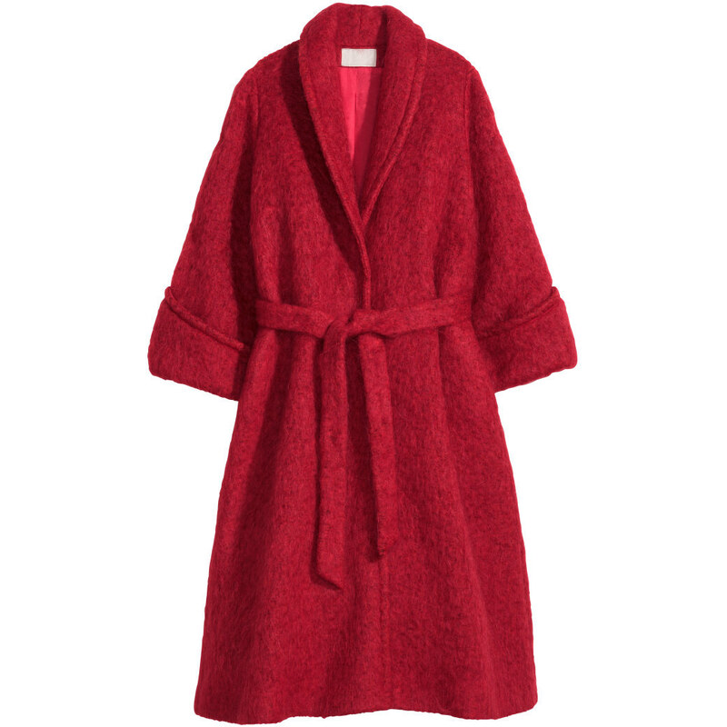 H&M Wide coat in a wool blend