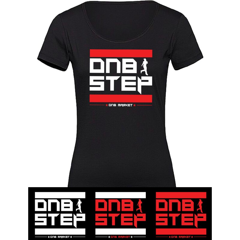 DNBMARKET Dámské tričko DNB step