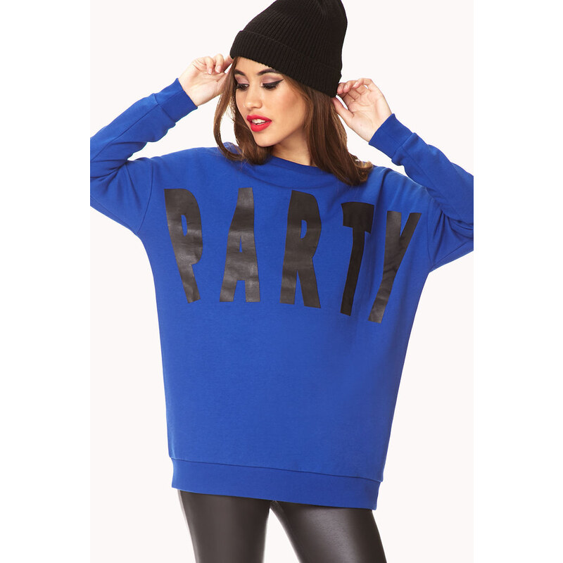 FOREVER21 Striking Party Sweatshirt