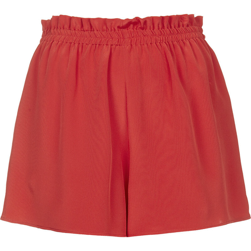 Topshop Silk Pull-On Shorts by Boutique