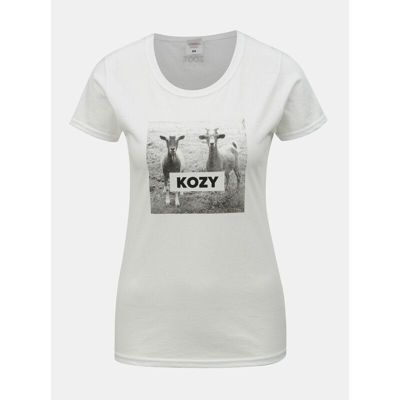 Bílé dámské tričko ZOOT Originál KOZY